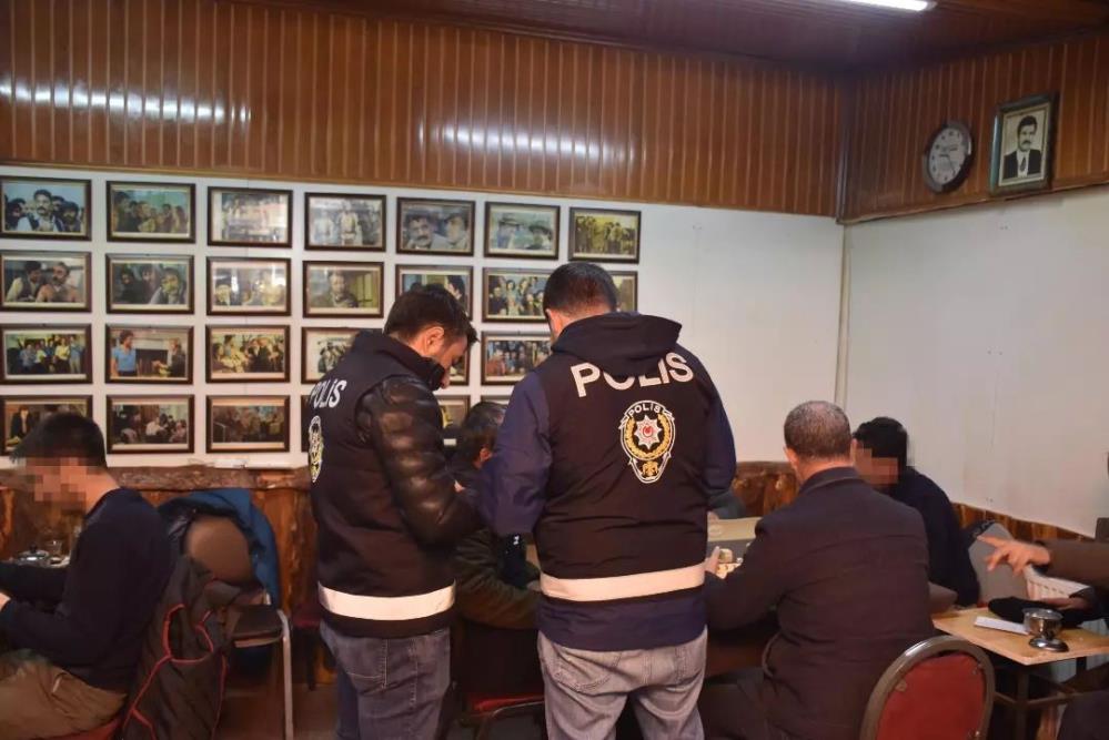 Erzincan’da yapılan kumar uygulamasında ceza yağdı
