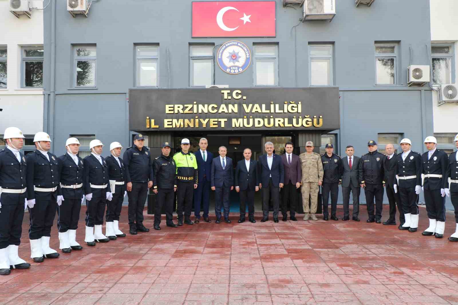 Emniyet Genel Müdürü Aktaş, Erzincanda