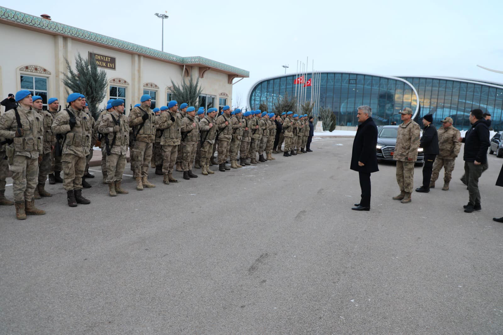 91 Jandarma Komando Deprem Afet Bölgesine Gönderildi