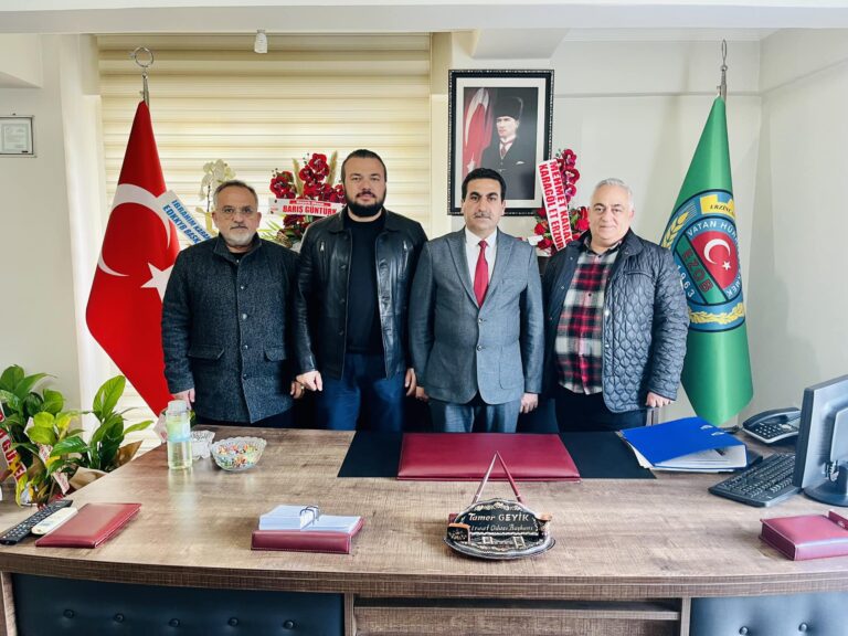 Ajans Erzincan’dan Ziraat Odası Başkanlığına Ziyaret