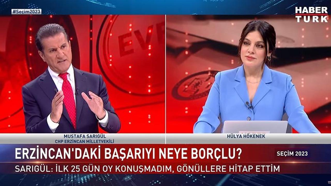 Milletvekili Sarıgül Haber Türk’te Erzincan’ı Anlattı