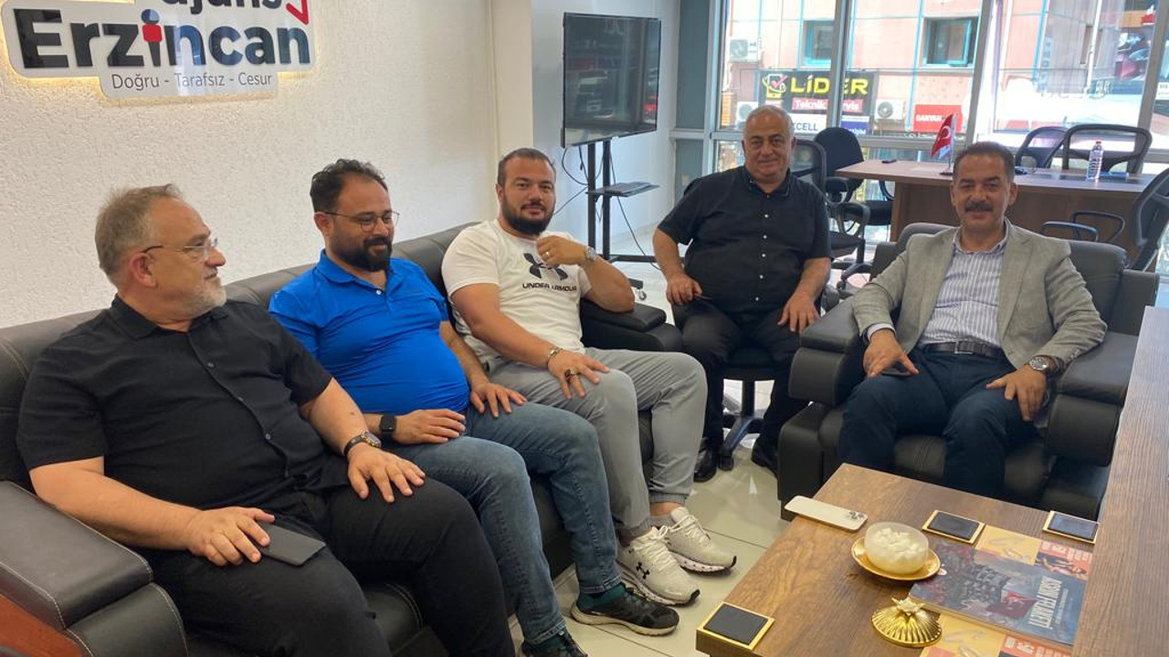 Ak Parti İL Başkanı Şireci’den Ajans Erzincan’a Gazeteciler ve Basın Bayramı Ziyareti