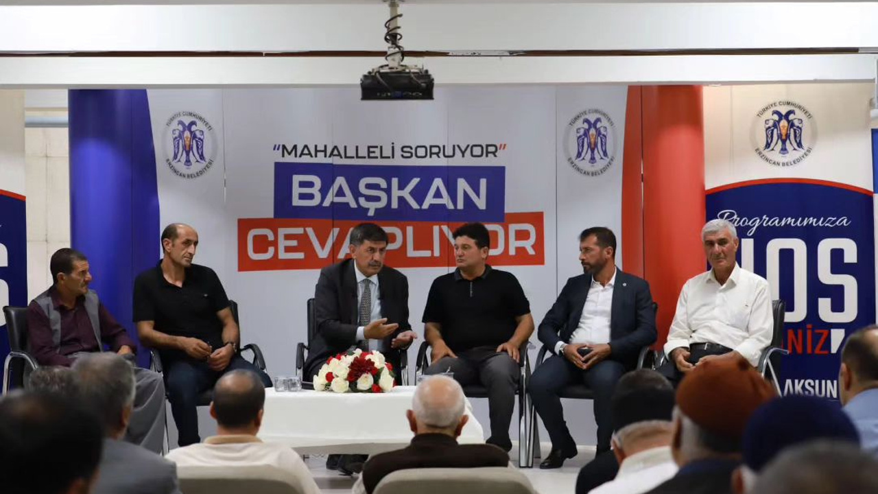 Mahalleli Sordu Başkan Aksun Cevapladı