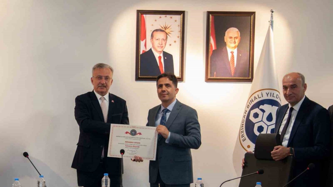 Erzincan Binali Yıldırım Üniversitesine Engelsiz Bayrak Ödülü