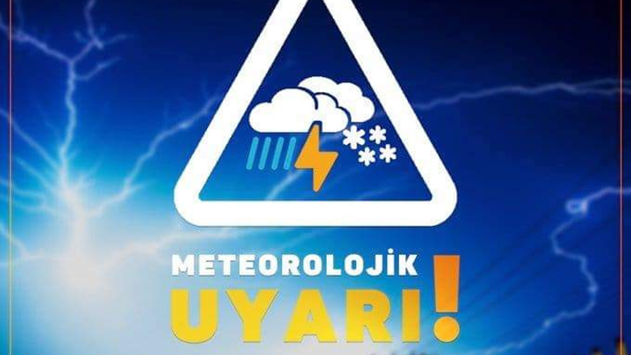 Meteorolojiden Uyarı Üstüne Uyarı!