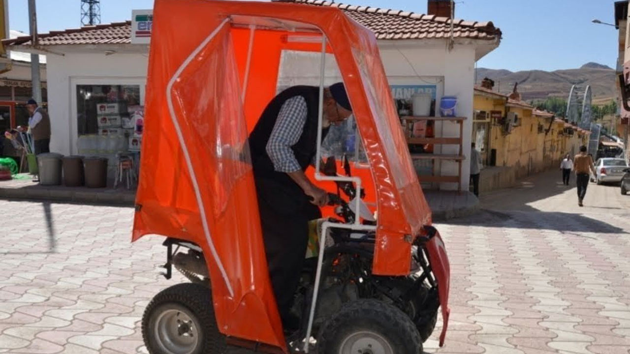 Turan dede motoruna gözü gibi bakıyor