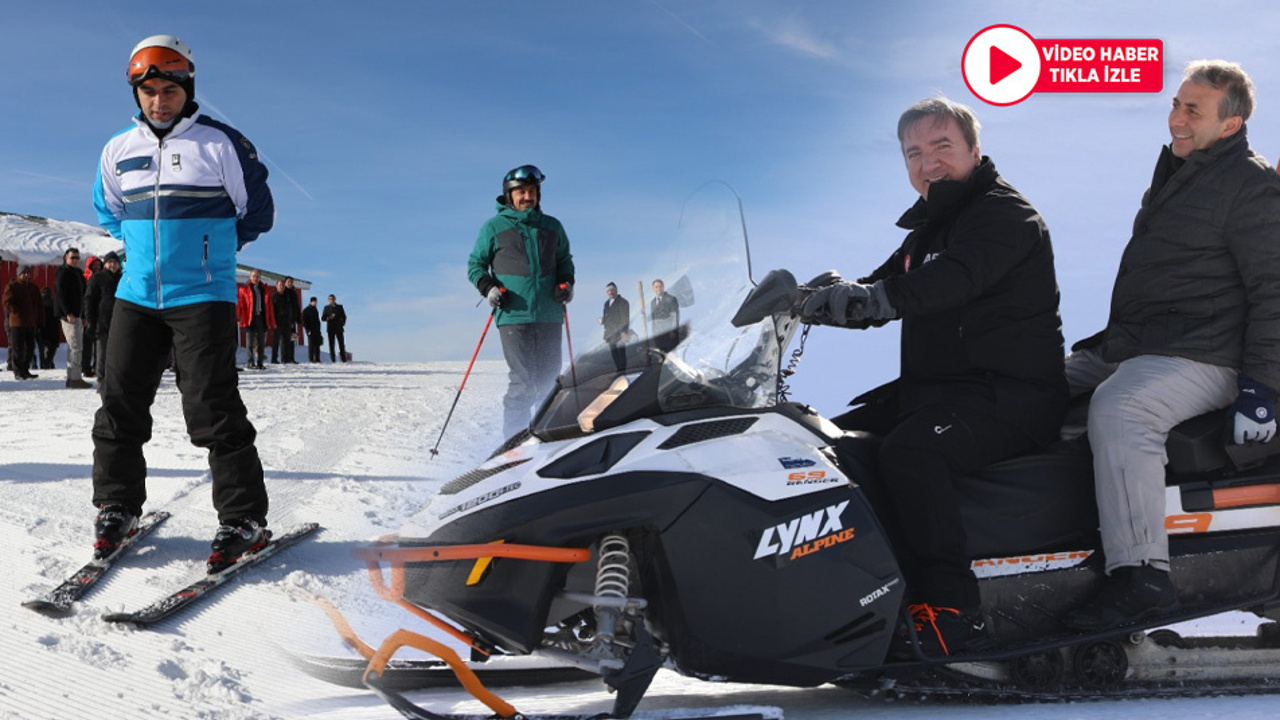 Ergan Dağı Kayak Merkezi 2. Etabının Açılışı Yapıldı