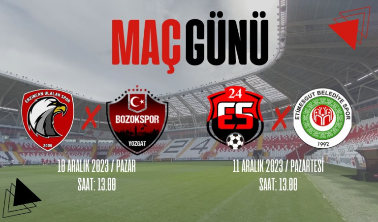 Haydi Ulalarspor, Haydi Erzincanspor…