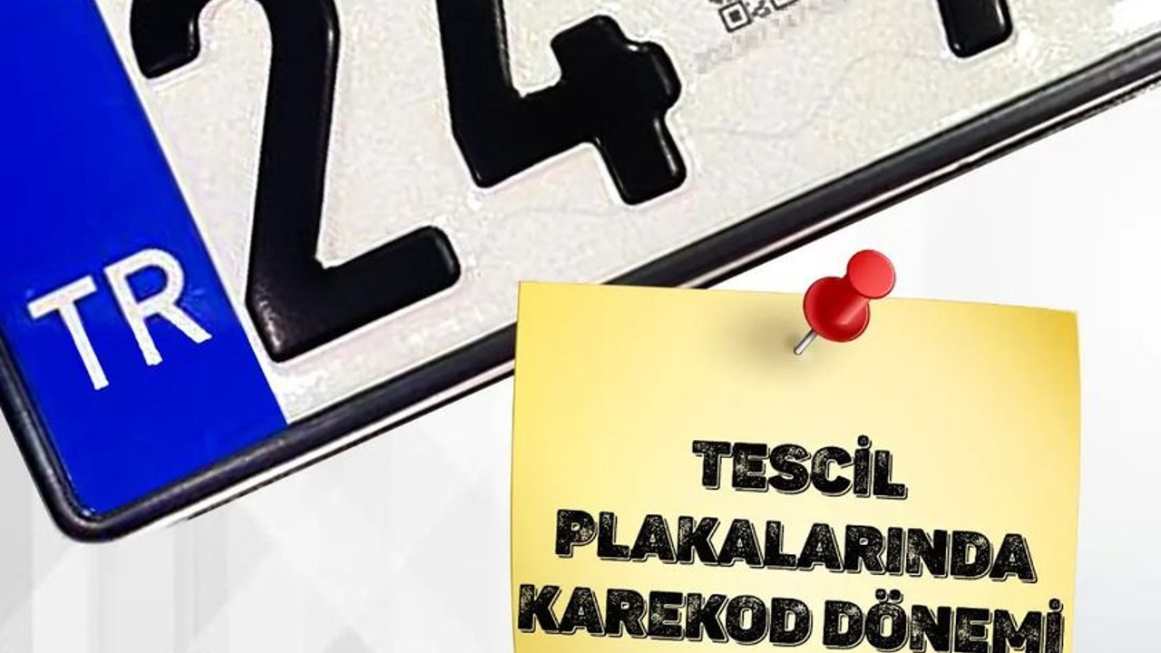 Plakalarda Karekod Dönemi Başladı