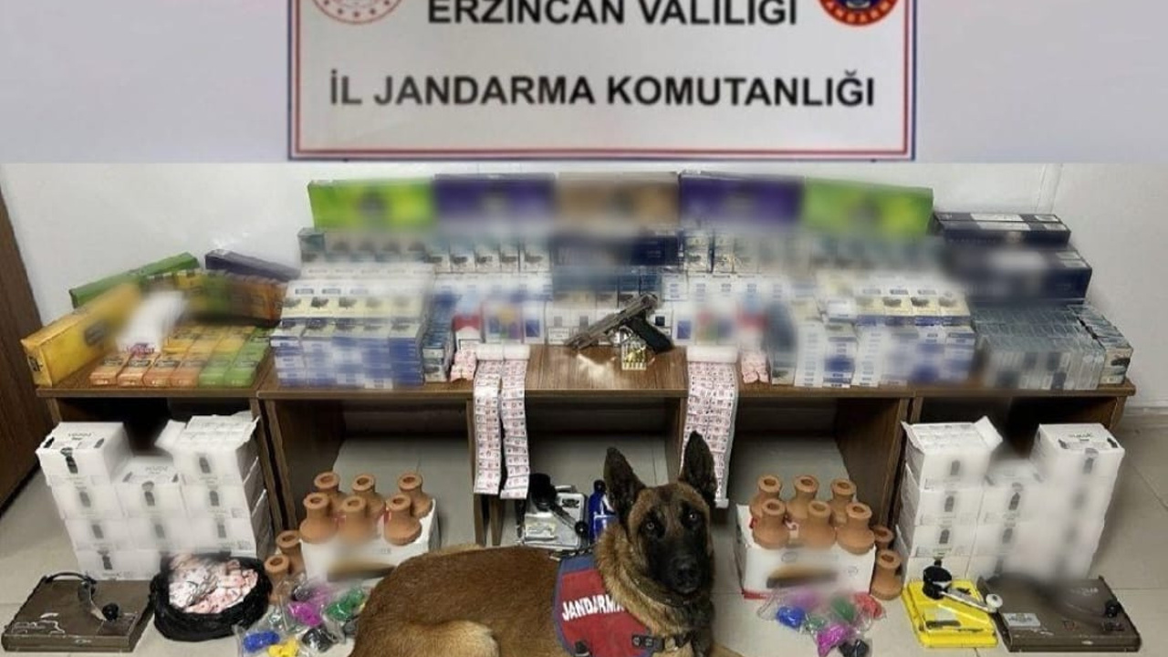 Jandarma’dan kaçak Sigara Operasyonu