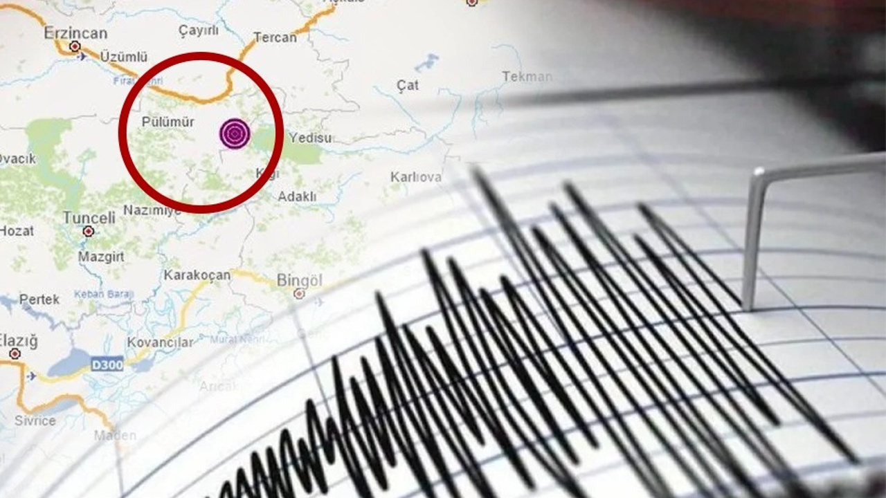 Pülümür’de Korkutan Deprem