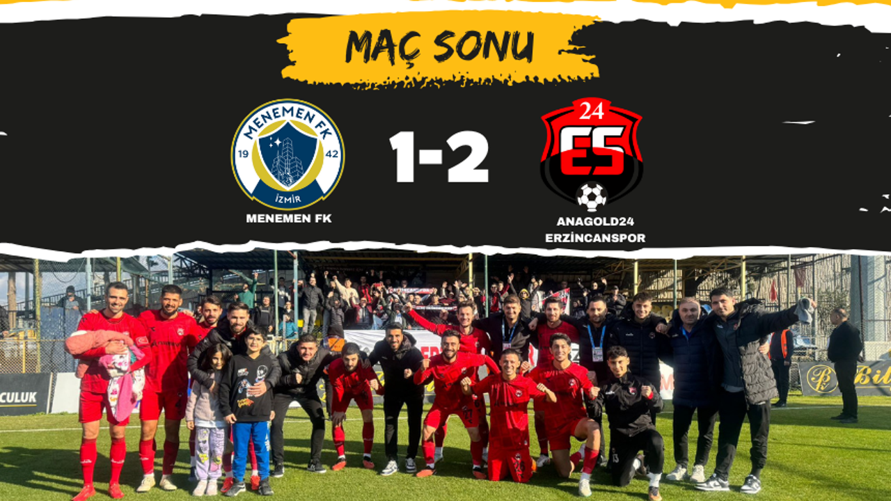 Harikasın Erzincanspor; 1-2