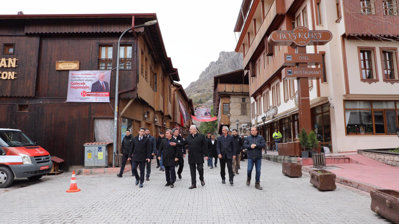 Vali Aydoğdu Kemaliye İlçesinde İncelemede Bulundu