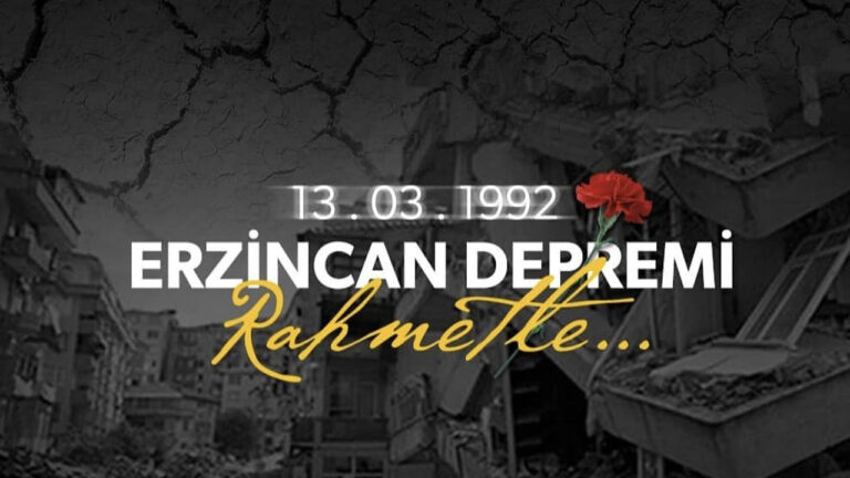 1992 Erzincan Depreminin 32. Yılı… Unutmadık, Unutmayacağız