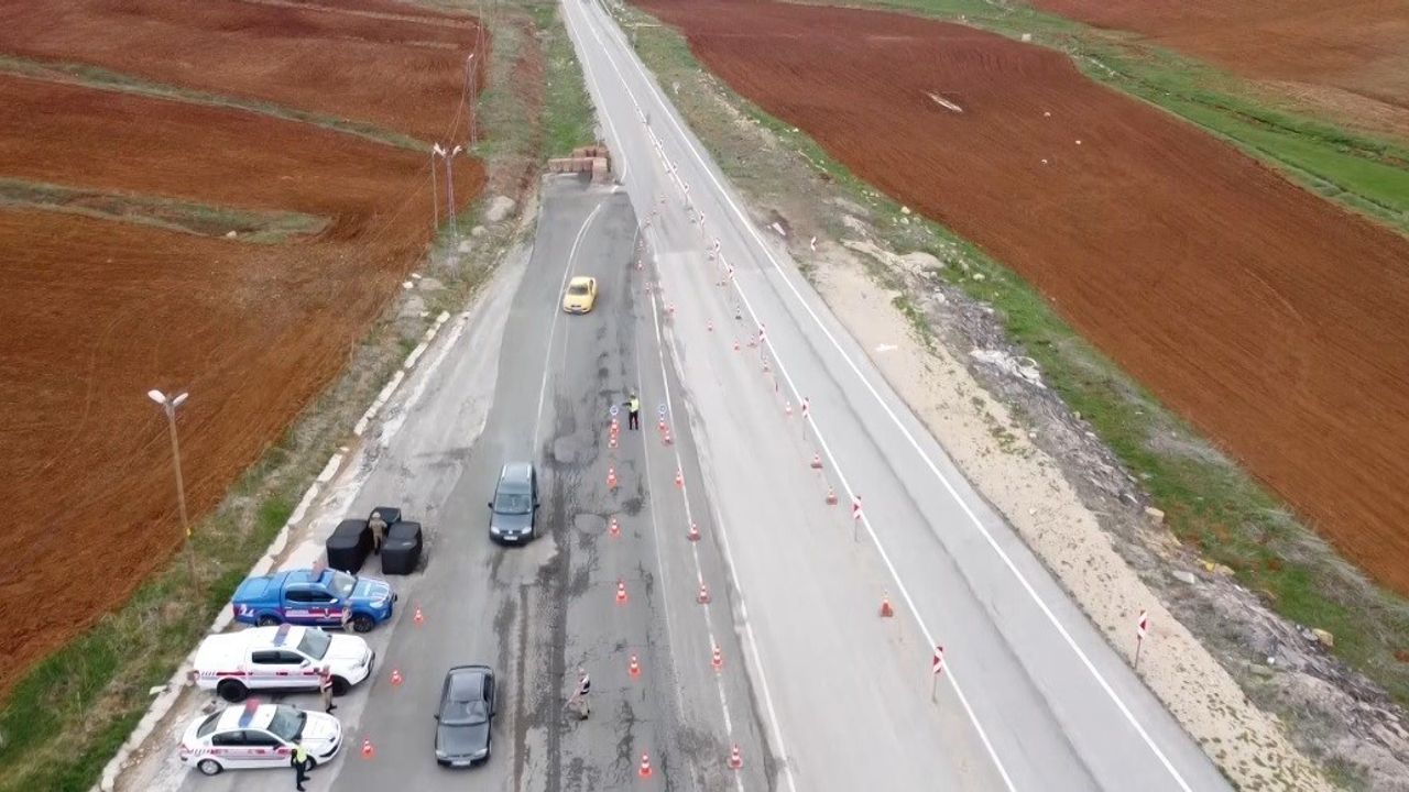 Erzincan’da Trafik Ekiplerinden Dronlu Denetim