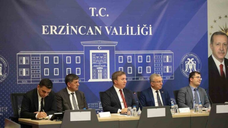 Erzincan’daki Yatırımlar Değerlendirildi