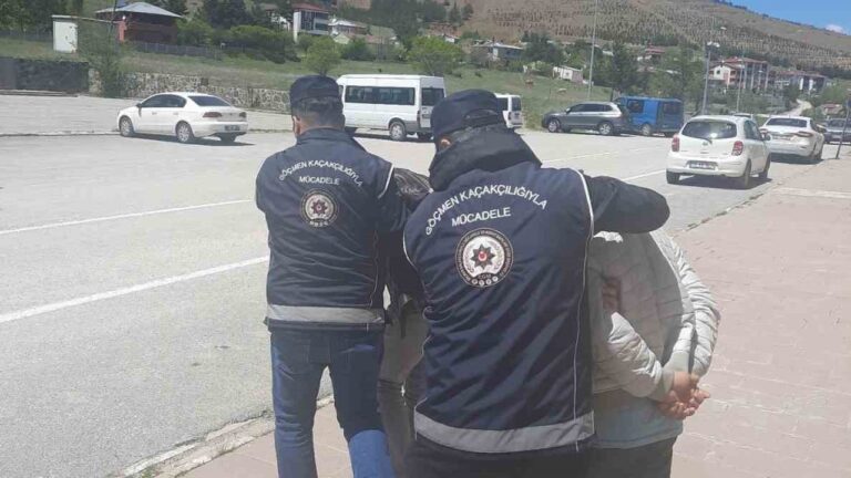 Erzincan’da Kaçak Göçmen Taşıyan 2 Kişi Tutuklandı