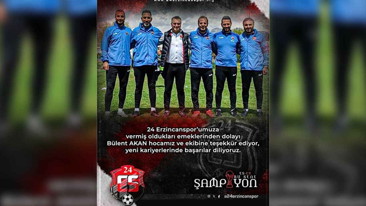 Erzincanspor Yönetimi Bülent Hoca İle Anlaşamadı