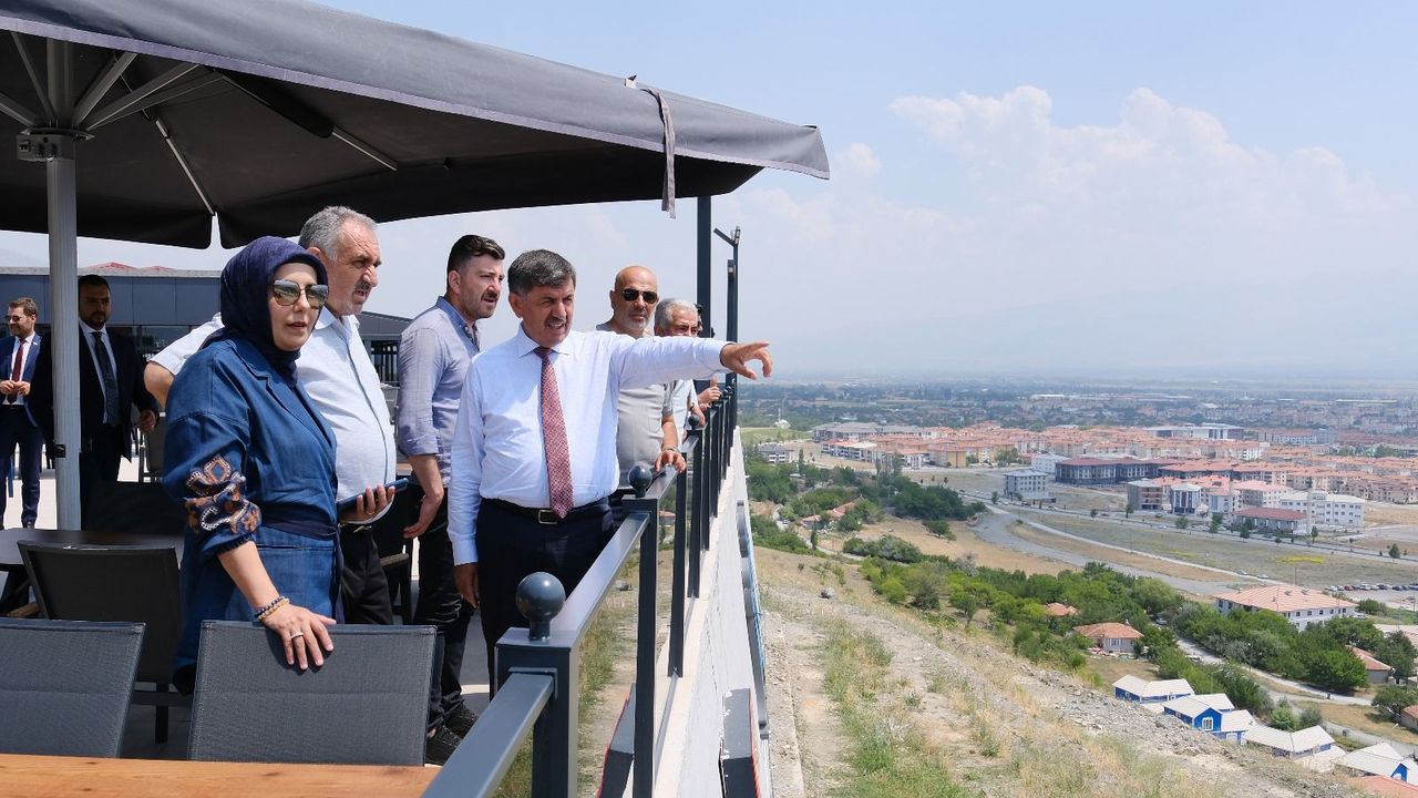 Başkan Aksun Yatırım Ve Çalışmaları Yerinde İnceledi