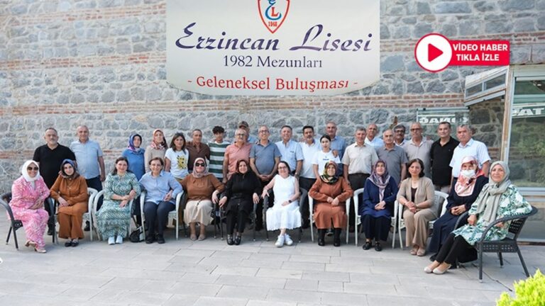 Erzincan Lisesi 1982 Yılı Mezunları 42 Yıl Sonra Buluştu