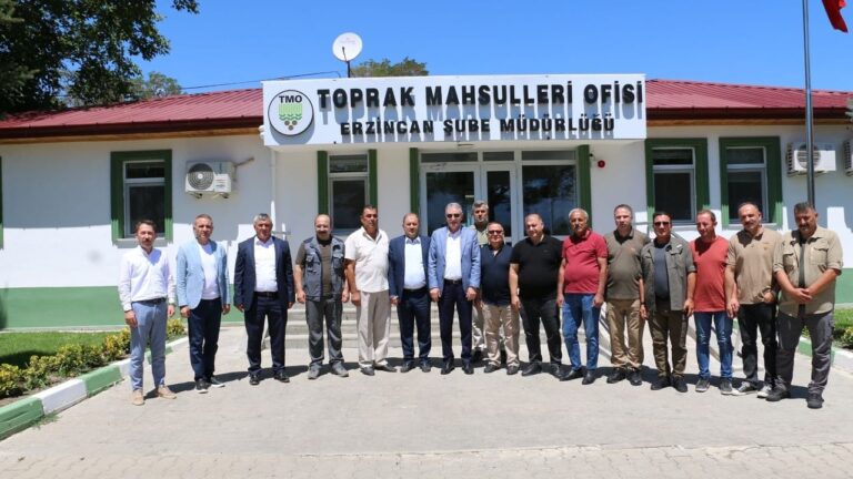 TMO Genel Müdürü Güldal Erzincan’da