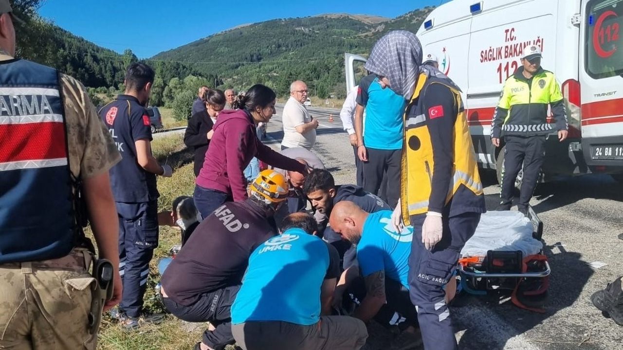 Erzincan’da otobüs kazası: 1 ölü, 41 yaralı