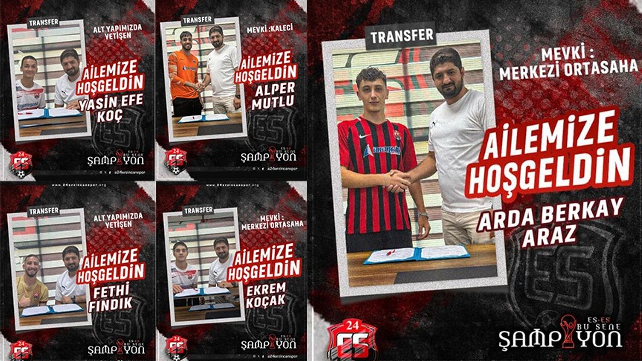 Transferde Son İmzalar