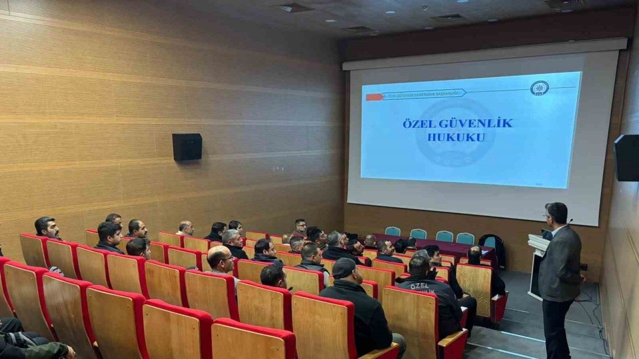 EBYÜ Özel Güvenlik Görevlilerine Eğitim