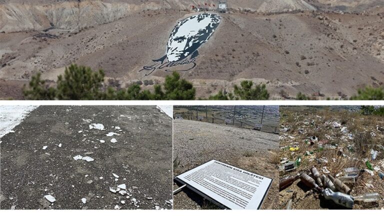 Ata Tepe’ye Yakışmayan Görüntüler