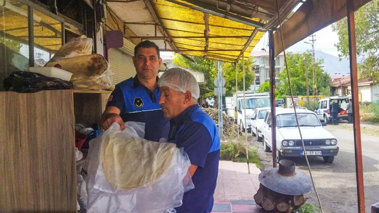 Tandır ekmeğinde Gramaj Oyununu Zabıta Bozdu