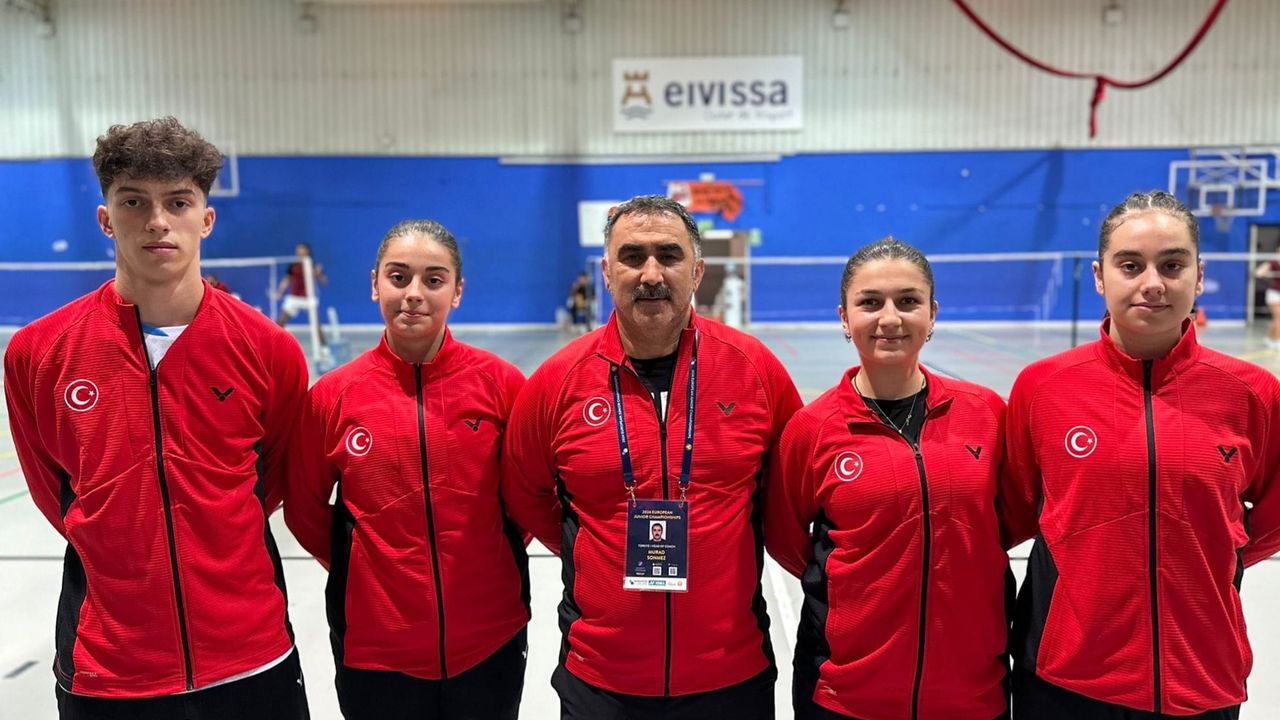 Erzincanlı Badmintonculara Milli Görev