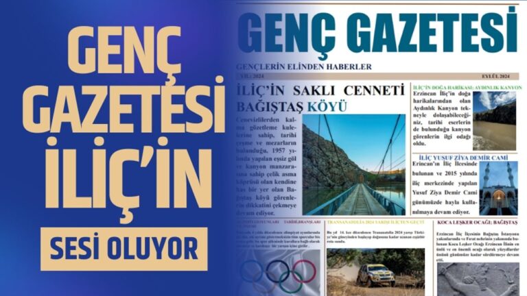 İliçli Gençler “Genç Gazetesi” ile İlçenin Sesi Oluyorlar