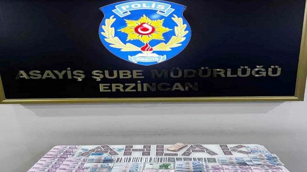 Erzincan’da Kumar Oynatılan Eve Baskın