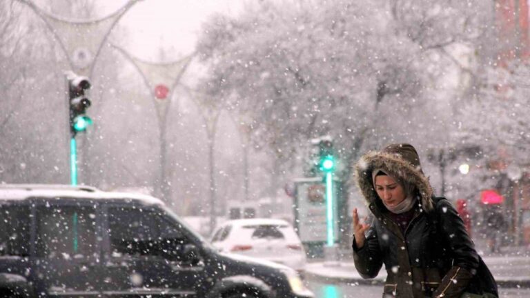 Meteoroloji’den Erzincan İçin Kar Yağışı Uyarısı