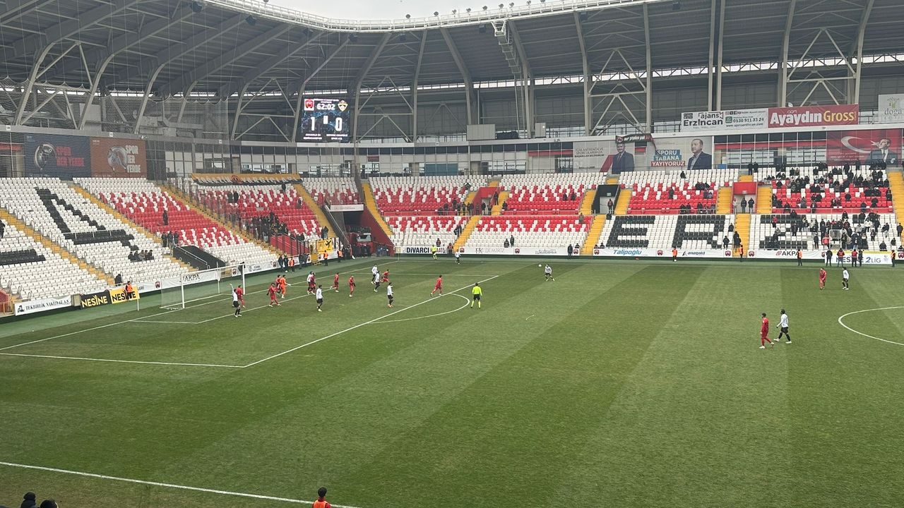 Erzincanspor Beykoz A.Ş’yi Eli Boş Gönderdi: 2-1