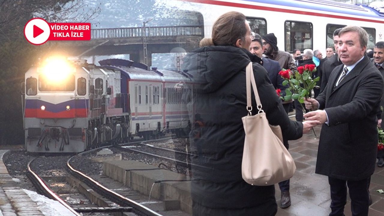 Turistik Doğu Ekspresi İlk Seferinde Erzincan’da