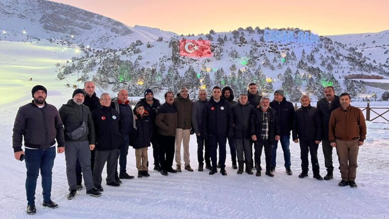 Taksiciler Ergan Dağında Misafir Edildi