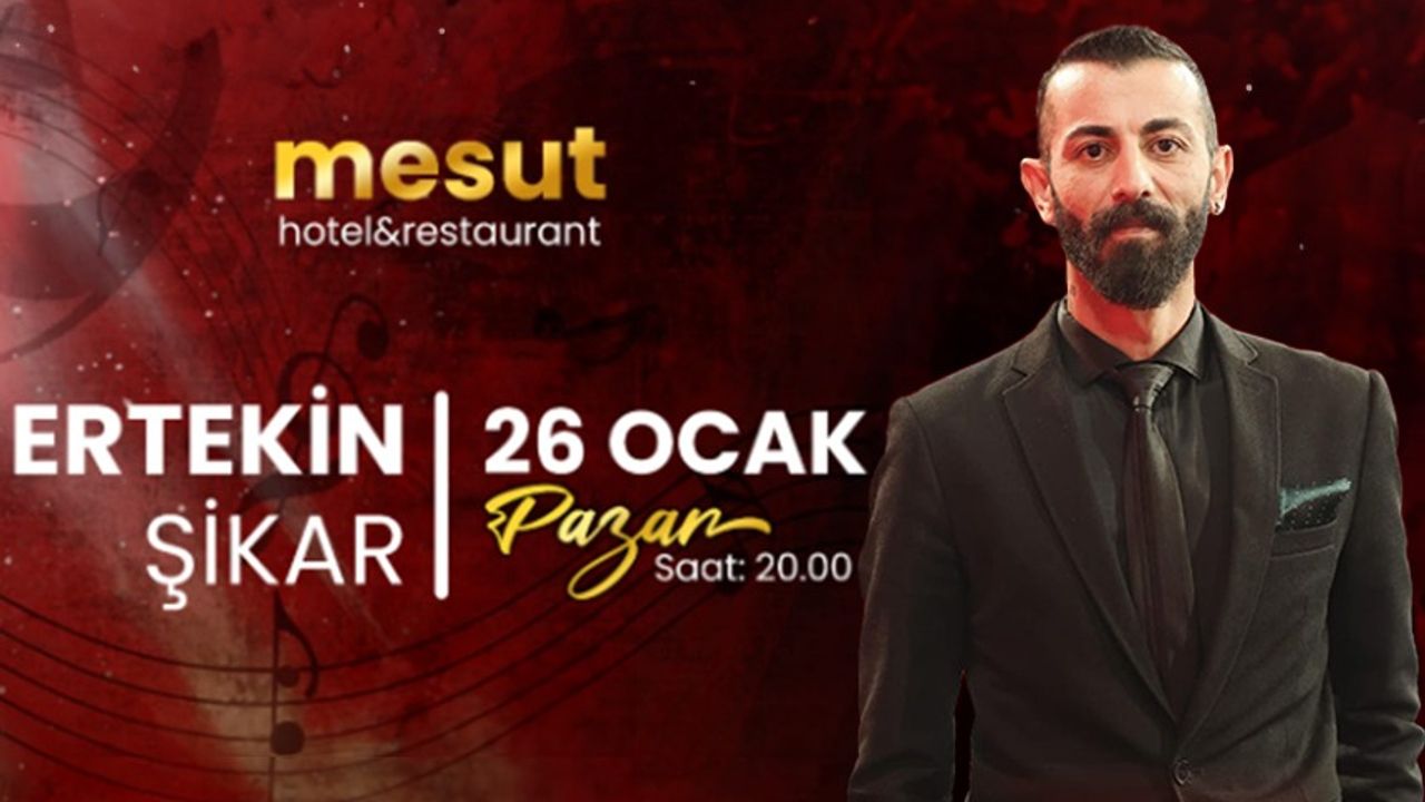 TRT Yarışmasının Yıldızı Ertekin Şikar Mesut Otel’de Sahne alacak