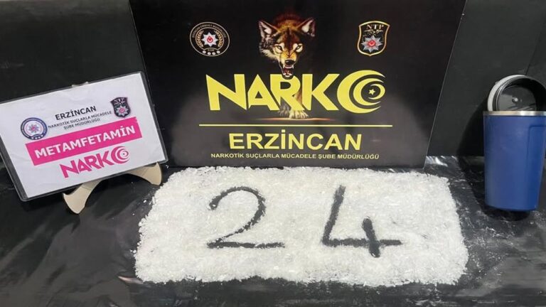 Erzincan Polisi “Metamfetamin” İlletini Bitirmeye Kararlı