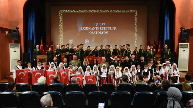 13 Şubat Erzincan’ın Kurtuluşu Oratoryosu Düzenlendi