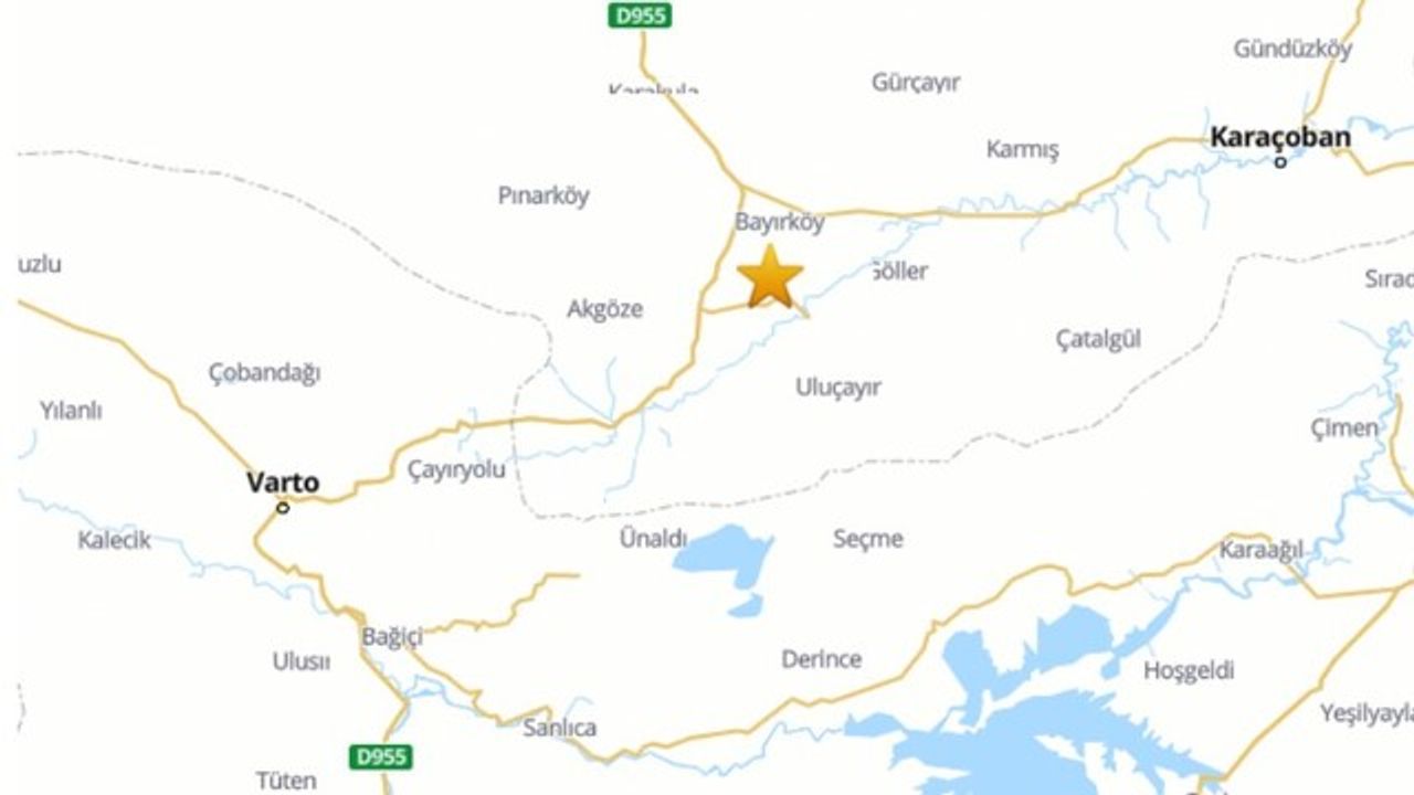 Deprem Beni Unutmayın Diyor; Hınıs’ta 4.4 Büyüklüğünde Deprem!