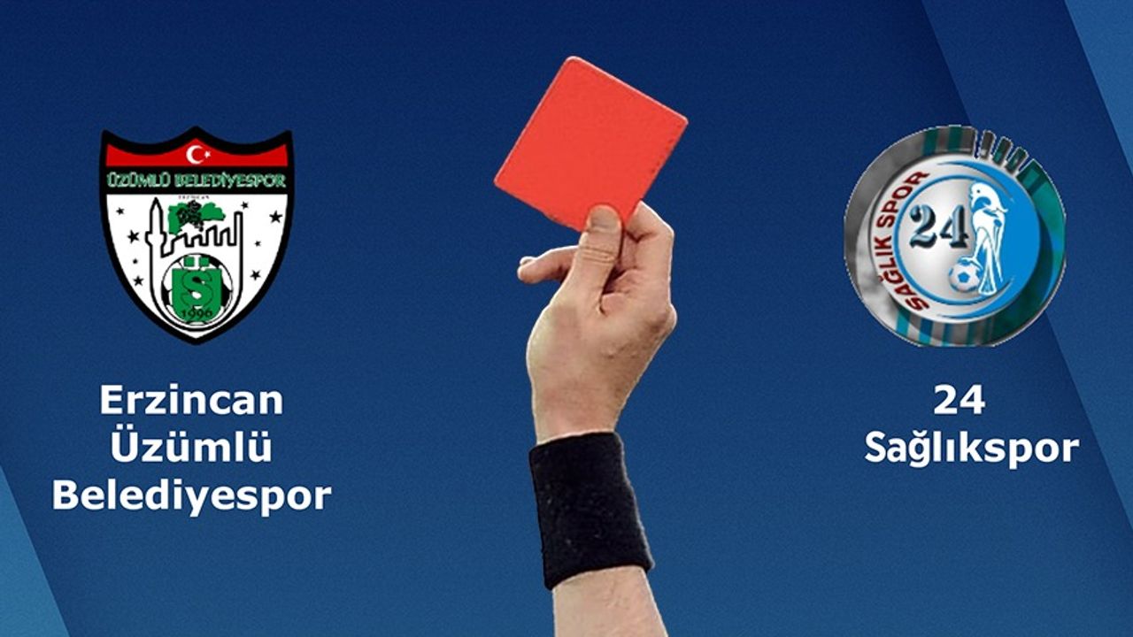 Amatör Maçta Rezalet; Kavga +8 Kırmızı Kart