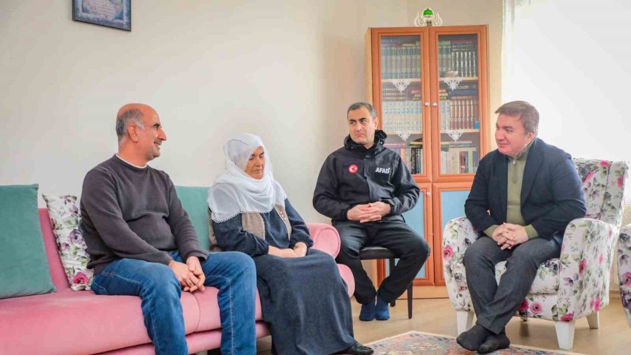 Asrın Felaketinde Erzincan’a Gelen Arıca Ailesi Ziyaret Edildi