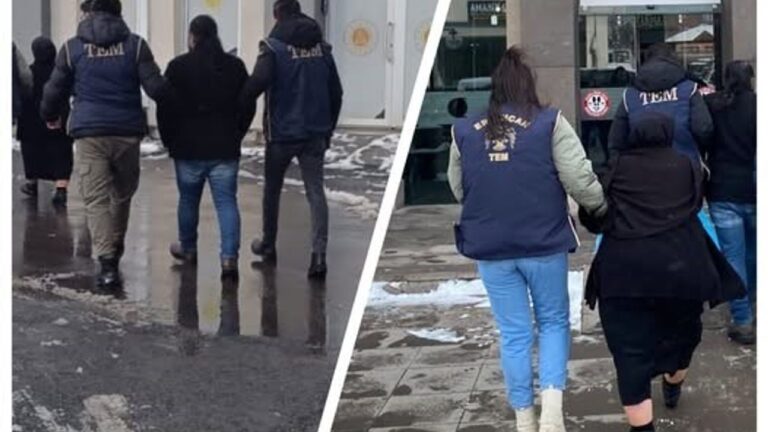 Erzincan’da terör propagandası yapan 4 kişi yakalandı