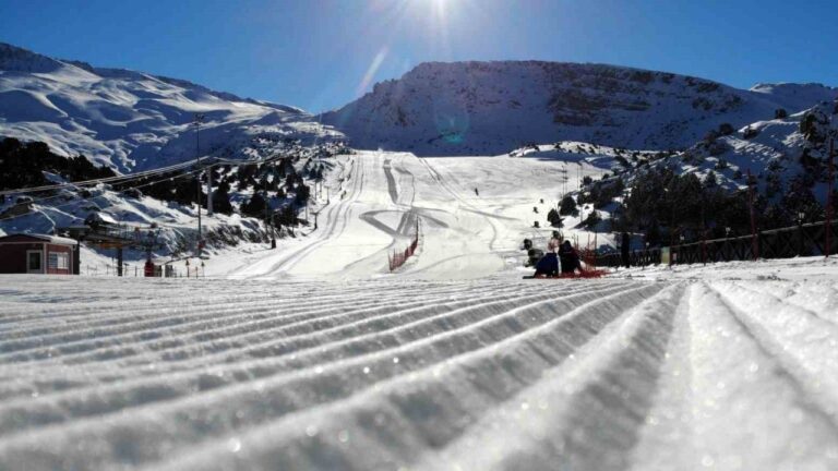 Ergan Dağında Sezon Yeniden Açıldı