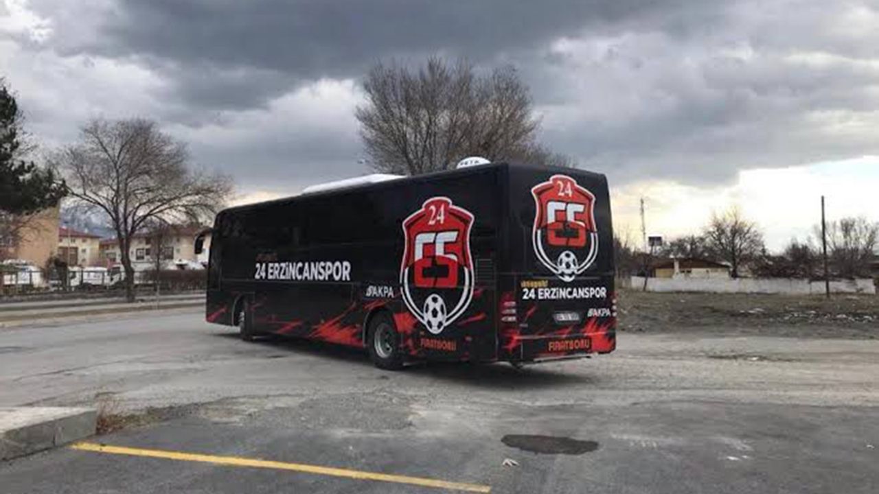 Erzincanspor’un Otobüsüne İcra Şoku!