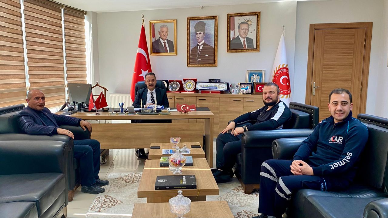 Ajans Erzincan ve ACAR Derneğinden İL Özel İdaresine Ziyaret