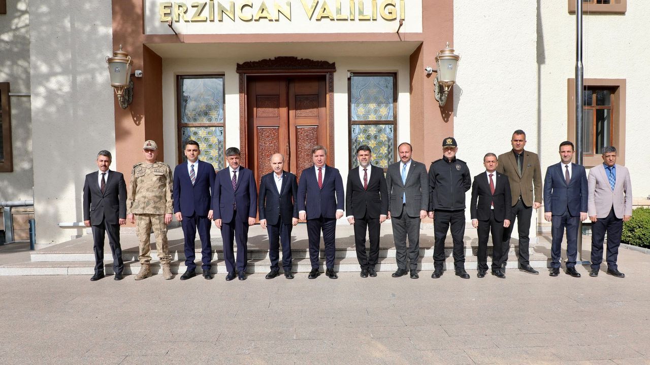 Bakan Aktaş Erzincan Valiliğini Ziyaret Etti