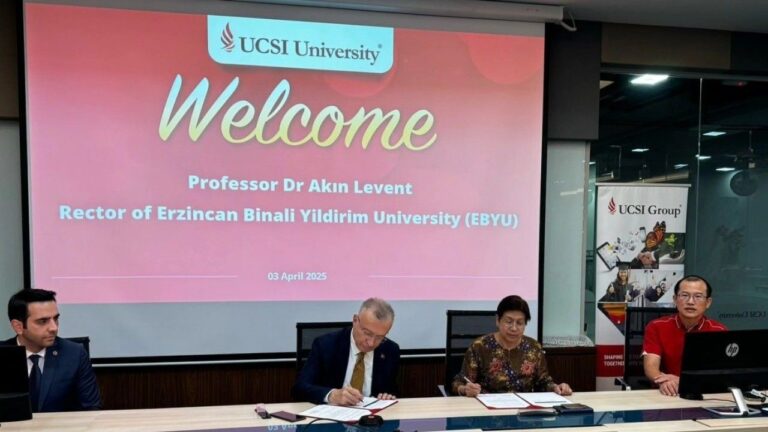 EBYÜ ile UCSI Üniversitesi Arasında İş Birliği Anlaşması İmzalandı
