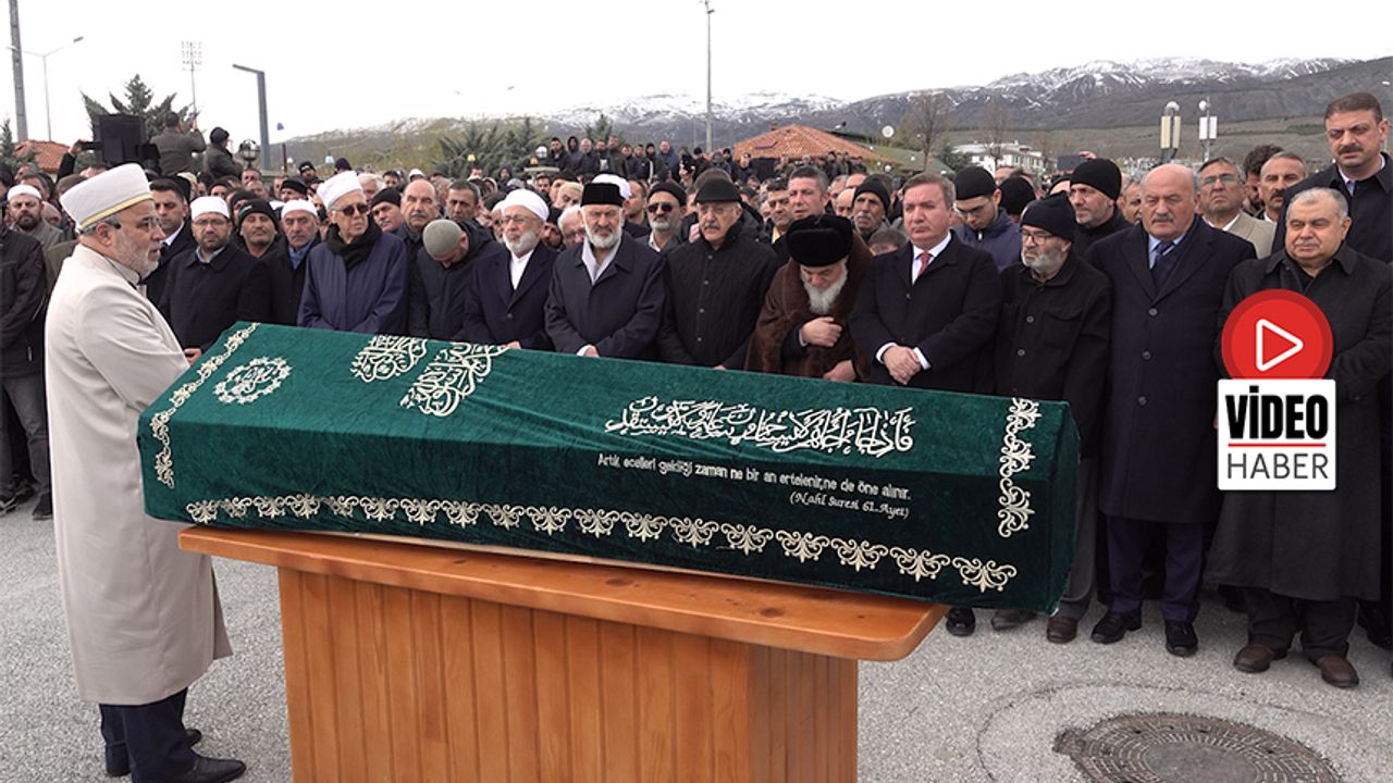 Es-Seyyid Hüseyin Avni Reyhan Son Yolculuğuna Uğurlandı